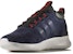 adidas Cloudfoam Race Mid Musim Sejuk 'Hitam Biru' BC0128