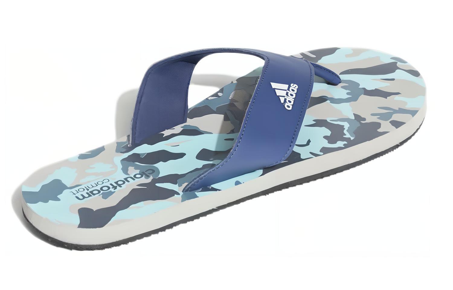 Shop adidas Cloudfoam Slide ''Blauwe Comfort'' EY3077