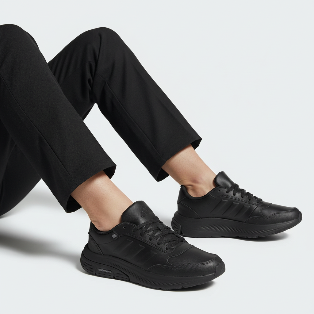 Order 아디다스 클라우드폼 스텝 "코어 블랙" JS0296