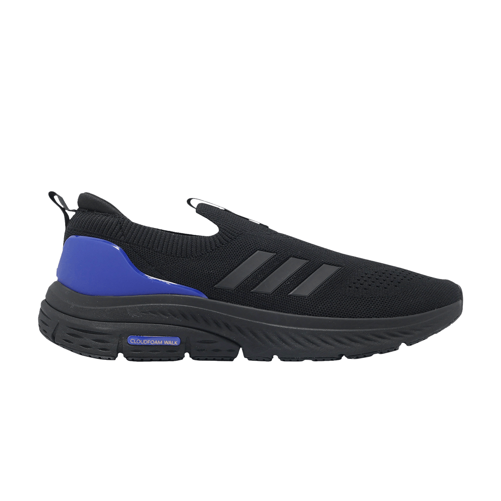 adidas Cloudfoam Walk Lounger 'Black Lucid Blue' ID4057
