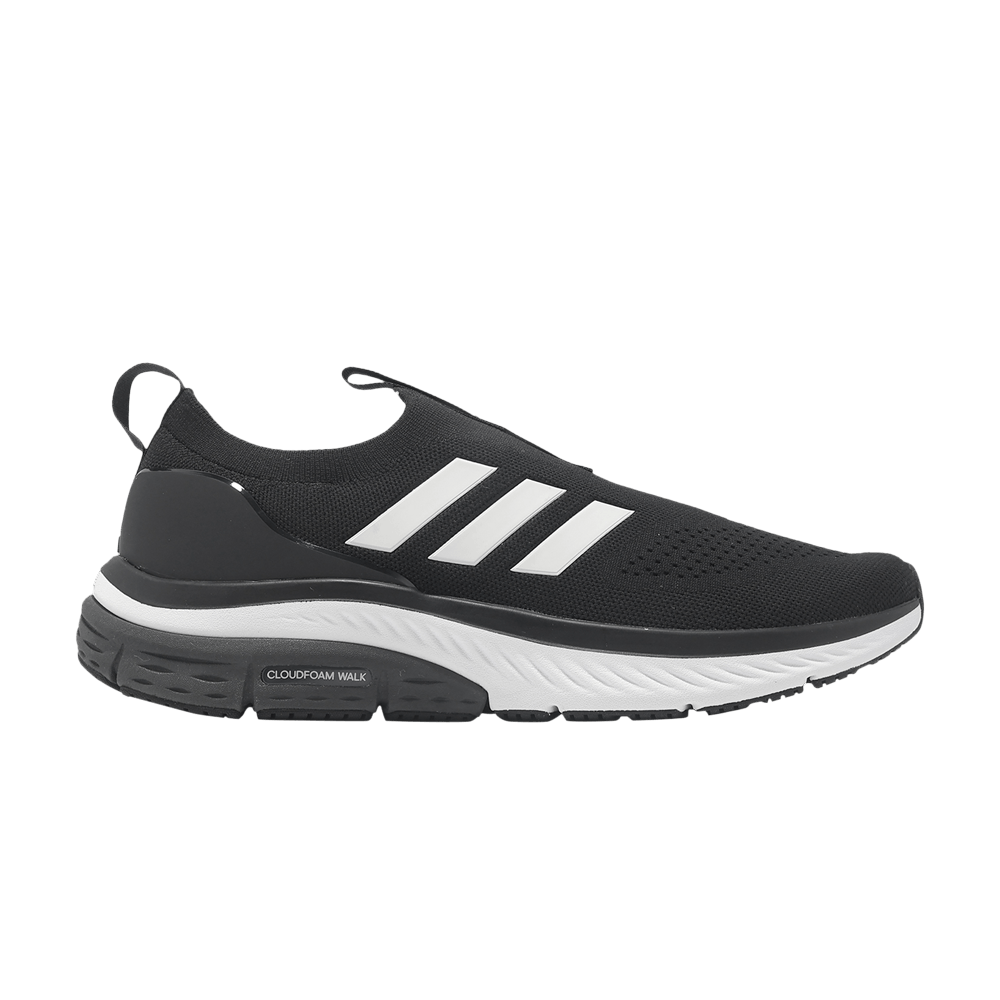 adidas Cloudfoam Walk Sock 'Black White Carbon' ID4066