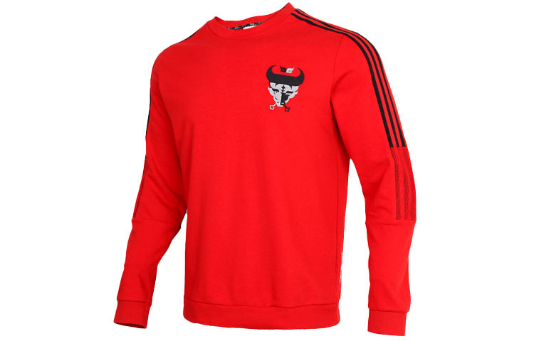 adidas CNY Bayern Red Crewneck Sweatshirt - Chinese New Year Edition () GK8627