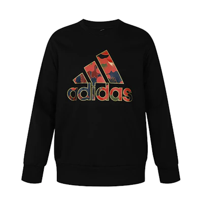 adidas CNY Crew Basketball Pullover Sweatshirt Black GH5008