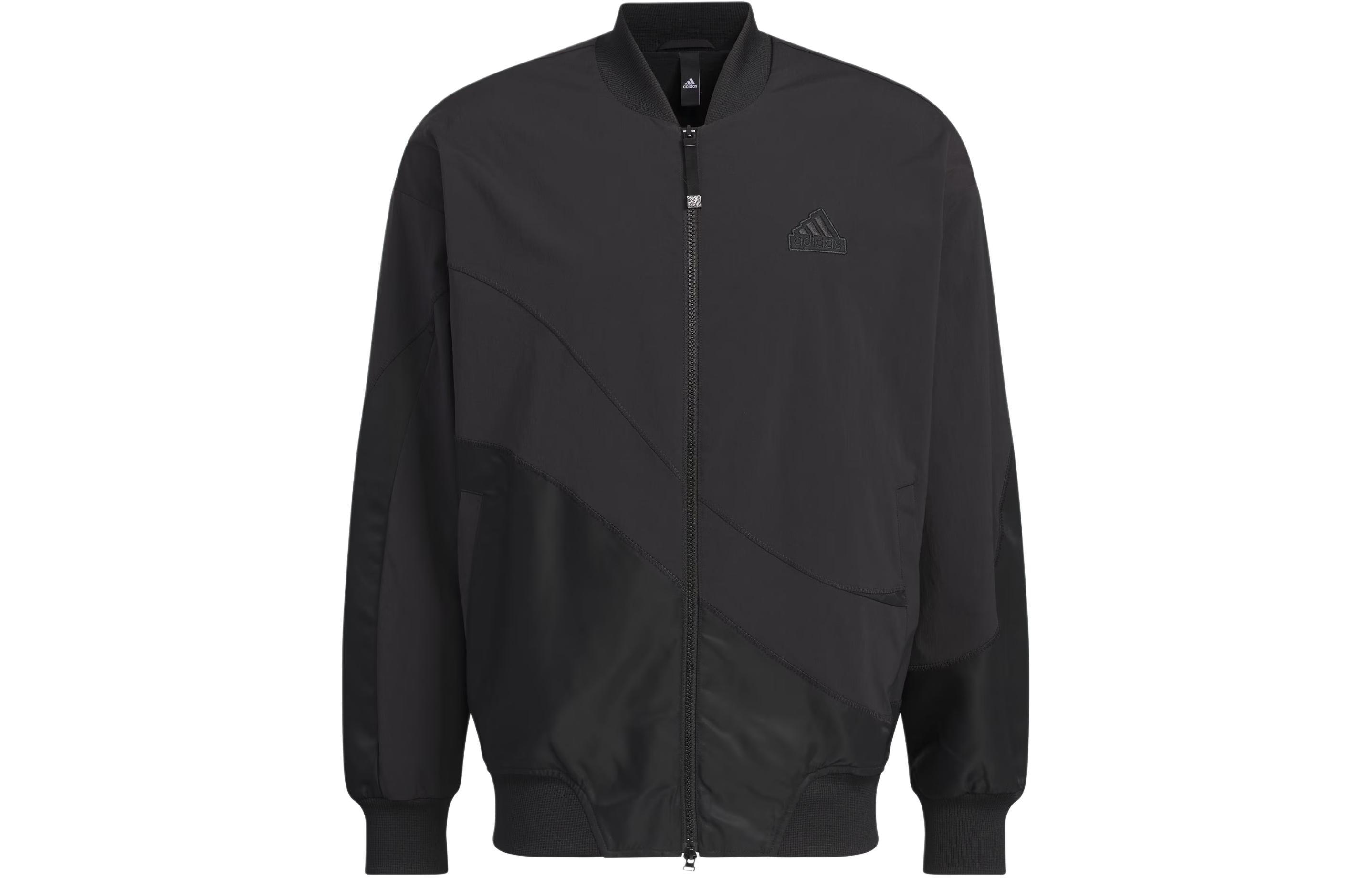 adidas CNY Dragon Embroidered Track Jacket Black Casual Loose Fit IZ1613