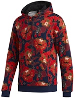 adidas CNY Floral Fleece Hoodie Red Limited Edition GG0774 adidas CNY Floral Fleece Hoodie Red Limited Edition GG0774