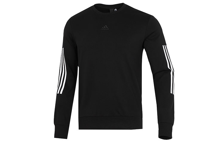 adidas CNY GFX Crew2 Year of the Tiger Striped Sweatshirt Black Edition HC0264