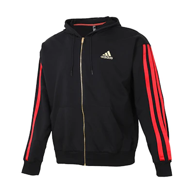 adidas CNY Inline FZ Hoodie Black Sweatshirt GV0740