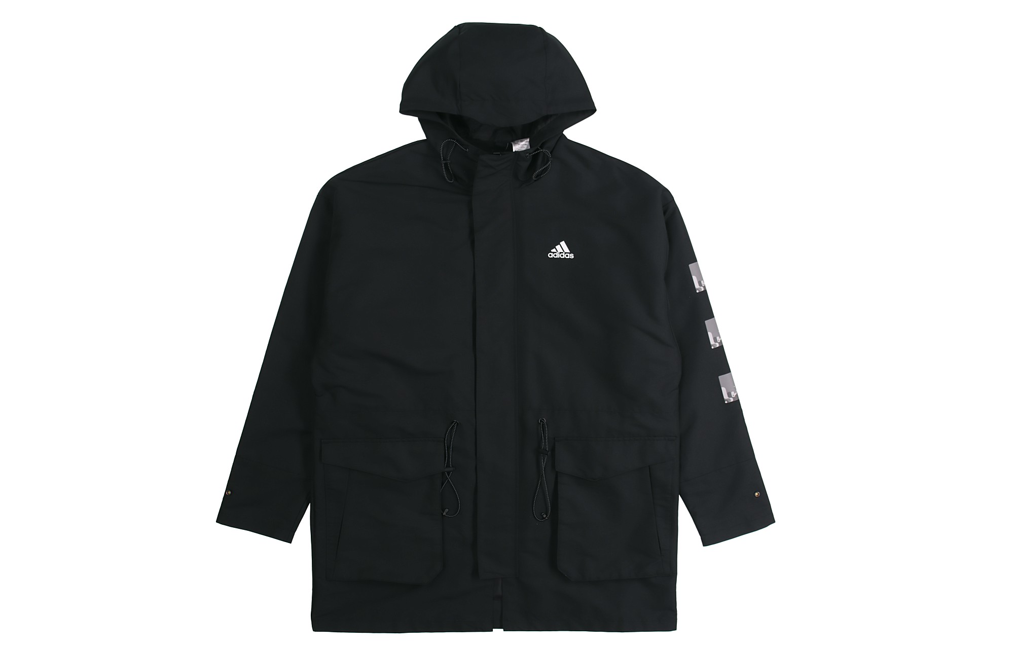 adidas CNY Jacket Top Training Hoodie Woven Jacket Black H37917