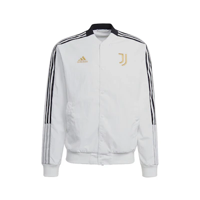 adidas CNY Juve Bomber Jacket Juventus Football Print White GU6962
