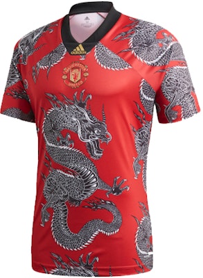 아디다스 맨유 드래곤 로브 티 레드 (CNY 한정판) FU1323 Buy 아디다스 맨유 드래곤 로브 티 레드 (CNY 한정판) FU1323