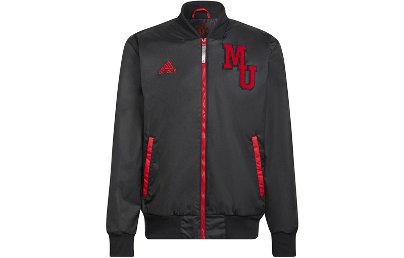 Order adidas CNY Manchester United Logo Jaket Track Hitam () H63994