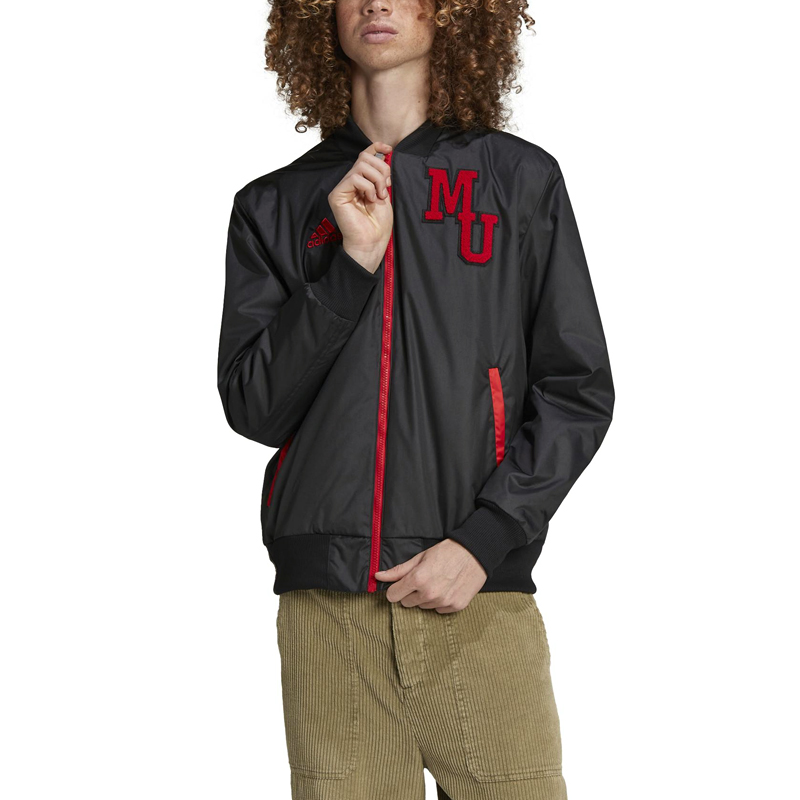 Lookbook adidas CNY Manchester United Logo Jaket Track Hitam () H63994