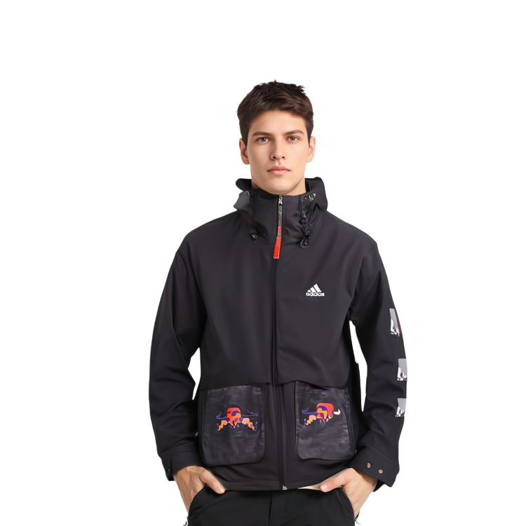 adidas CNY Training Hoodie Jacket Black GP1821 圖 7