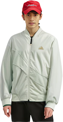 adidas CNY Year of the Dragon Embroidered Crystal Blue Track Jacket IZ1615 Details for adidas CNY Year of the Dragon Embroidered Crystal Blue Track Jacket IZ1615