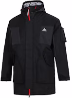 adidas CNY Year of Tiger Fleece Hoodie Outdoor Utility Jacket Black Mens Winter HC0275 adidas CNY Year of Tiger Fleece Hoodie Outdoor Utility Jacket Black Mens Winter HC0275