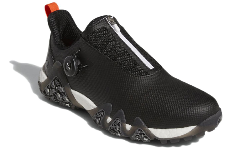 Lookbook 阿迪达斯 CodeChaos 22 BOA '黑暗银色金属' 高尔夫鞋 GX3937