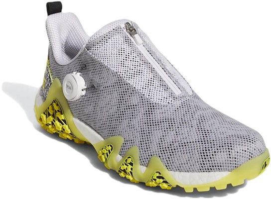 adidas Codechaos 22 Boa Spikeless 'Gray Yellow' GX0199 Lookbook adidas Codechaos 22 Boa Spikeless 'Gray Yellow' GX0199