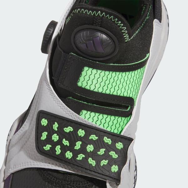 Sizing 阿迪达斯 Codechaos 25 BOA 无钉中帮高尔夫鞋 黑灰/极光紫 JQ7717