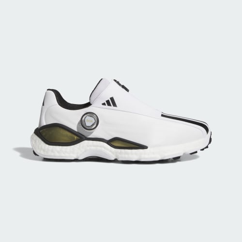 adidas CodeChaos 27 BOA Spikeless Golf Shoes Cloud White/Core Black/Gold Metallic KI5738