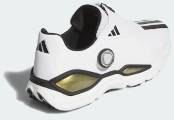 adidas CodeChaos 27 BOA Spikeless Golf Shoes Cloud White/Core Black/Gold Metallic KI5738 Purchase adidas CodeChaos 27 BOA Spikeless Golf Shoes Cloud White/Core Black/Gold Metallic KI5738