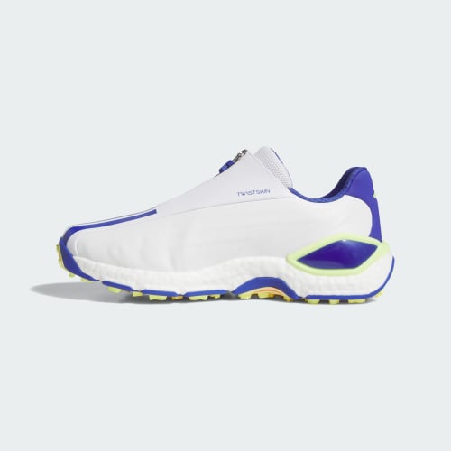 Sizing adidas CodeChaos 27 Boa Golfschoenen Wit/Indigo/Citroen Spikeless KI5739