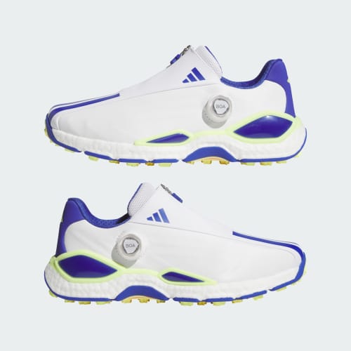 Cheap adidas CodeChaos 27 Boa Golfschoenen Wit/Indigo/Citroen Spikeless KI5739