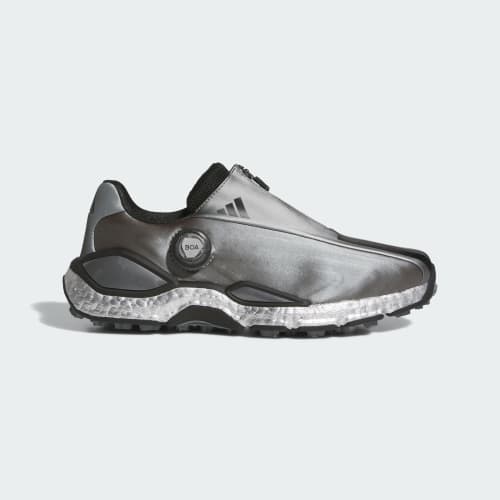adidas CodeChaos 27 BOA Spikeless Golf Shoes Iron Metallic/Core Black/Silver Metallic KI5741