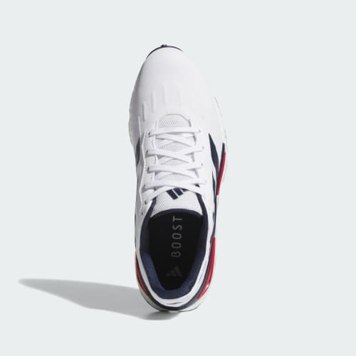 Order Zapatos de Golf Sin Tacos adidas Codechaos 27 Blanco/Marino/Rubí Puro KK0658