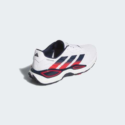 Purchase Zapatos de Golf Sin Tacos adidas Codechaos 27 Blanco/Marino/Rubí Puro KK0658