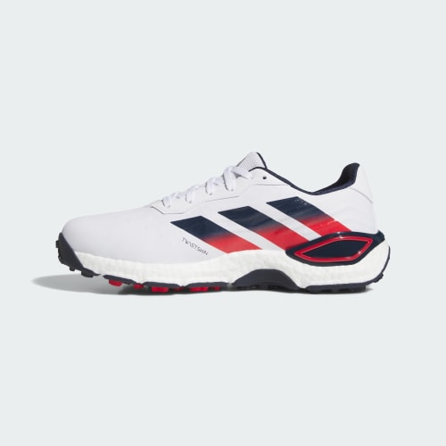 Details for Zapatos de Golf Sin Tacos adidas Codechaos 27 Blanco/Marino/Rubí Puro KK0658