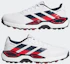 Sizing Zapatos de Golf Sin Tacos adidas Codechaos 27 Blanco/Marino/Rubí Puro KK0658