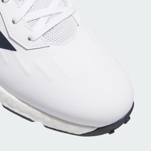 Cheap Zapatos de Golf Sin Tacos adidas Codechaos 27 Blanco/Marino/Rubí Puro KK0658