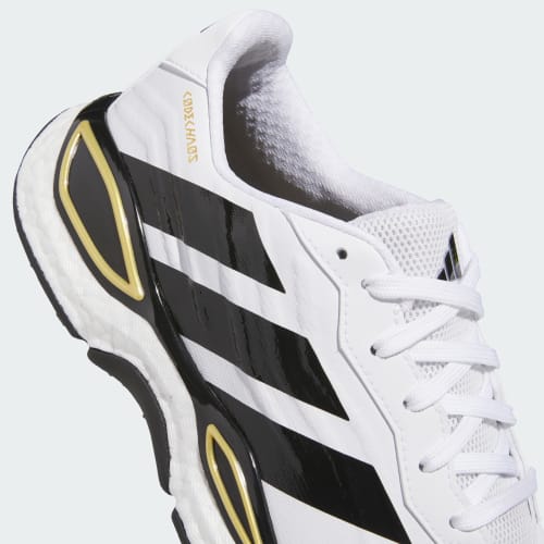 Cheap adidas CodeChaos 27 無釘高爾夫鞋 白/黑/金属金 KI5734