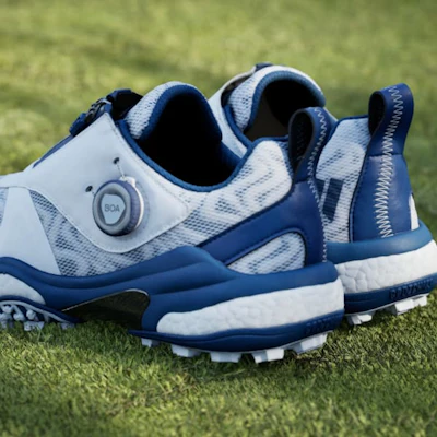 adidas Codechaos Boa 25 Golf Tanpa Paku Putih/Dusky Petrol/Besi Metalik HQ0037 2