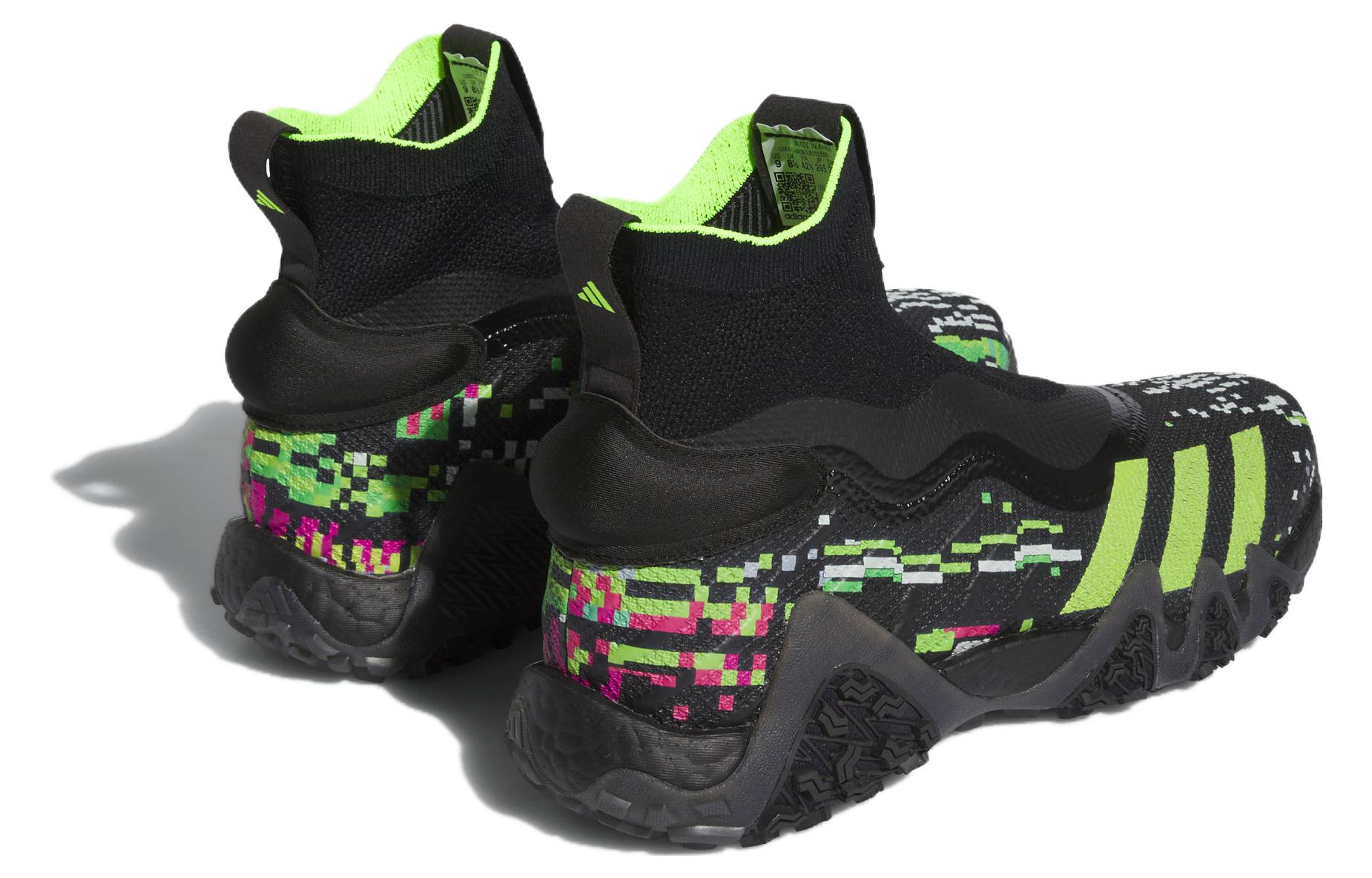 Details for adidas Codechaos Sin Cordones PRIMEKNIT BOOST 'Negro Limón Lúcido' IE4784
