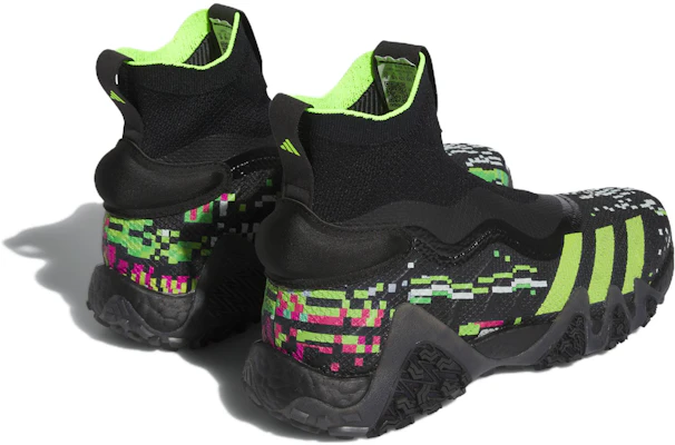 adidas Codechaos Sin Cordones PRIMEKNIT BOOST 'Negro Limón Lúcido' IE4784 Details for adidas Codechaos Sin Cordones PRIMEKNIT BOOST 'Negro Limón Lúcido' IE4784