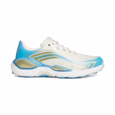 adidas Codechaos Messi Spikeless Golf 'Ivory Gold Metallic Semi Blue Burst'
