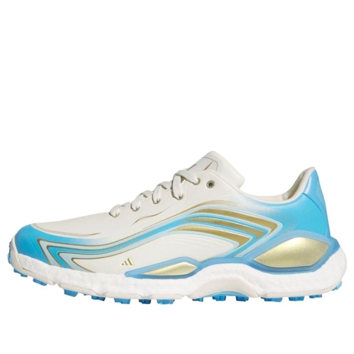 adidas Codechaos Messi Spikeless Golf 'Ivory Gold Metallic Semi Blue Burst' KJ0956