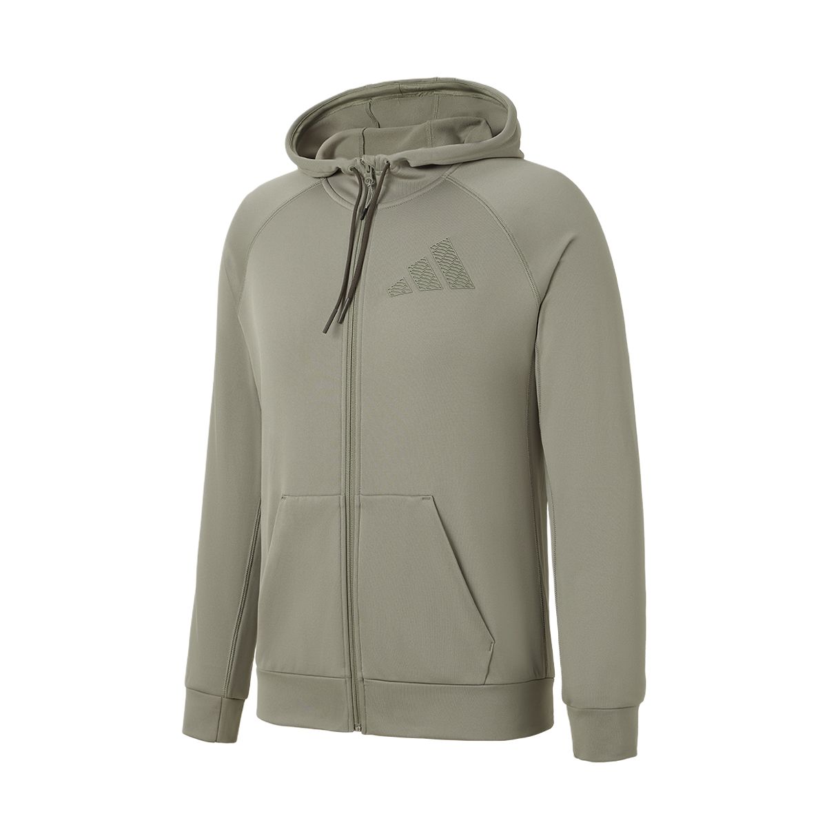 adidas COLDRDY GG SL Full-Zip Hooded Jacket Green IW8411