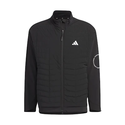 adidas ColdRdy Golf Hybrid Jacket Black with Letter Logo HY0977