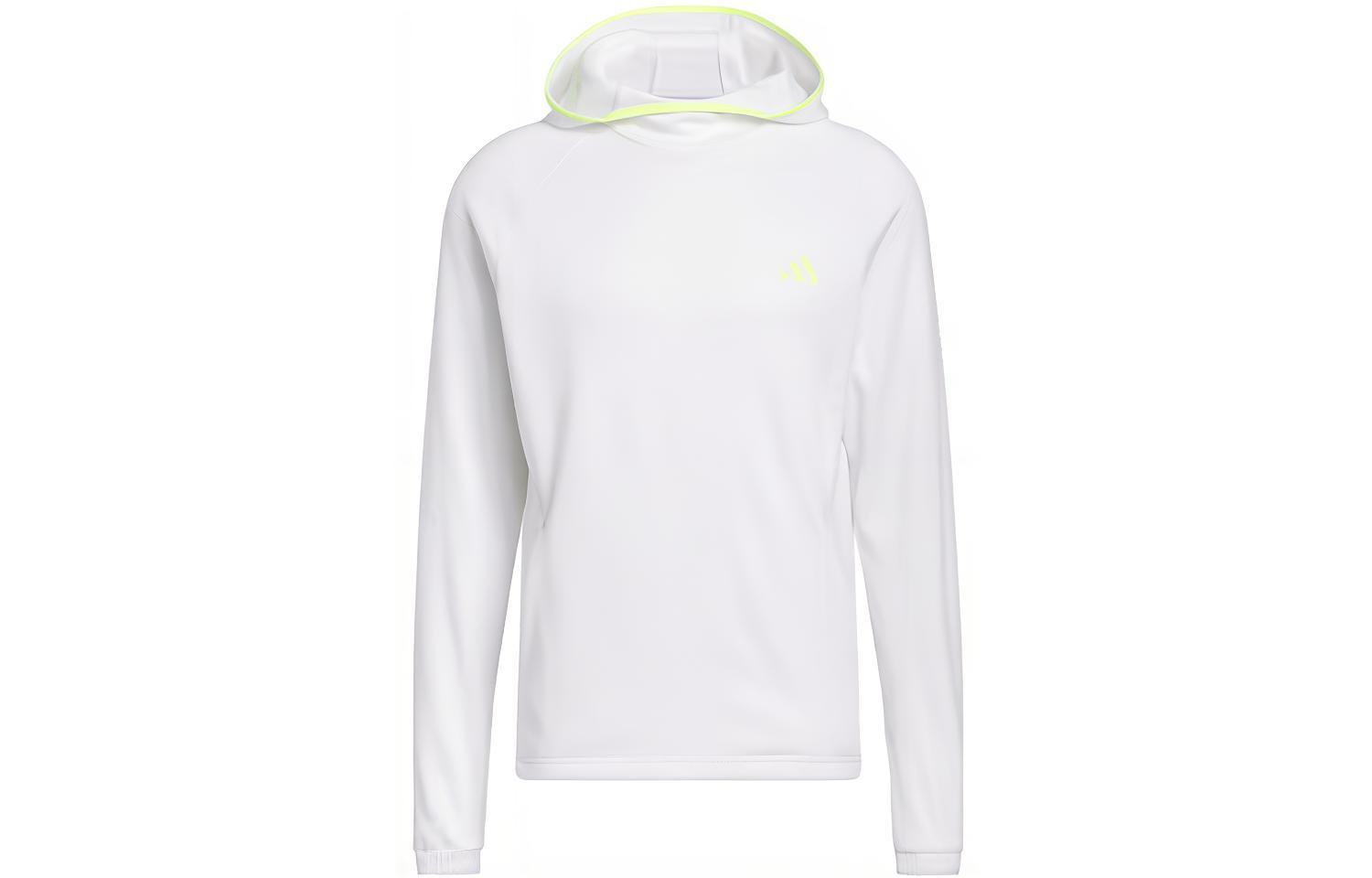 adidas ColdRdy Hoodie Colorblock Logo Long Sleeve Hoodie White IB1984