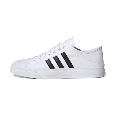 adidas Collapsible Nizza Low 'White Black'