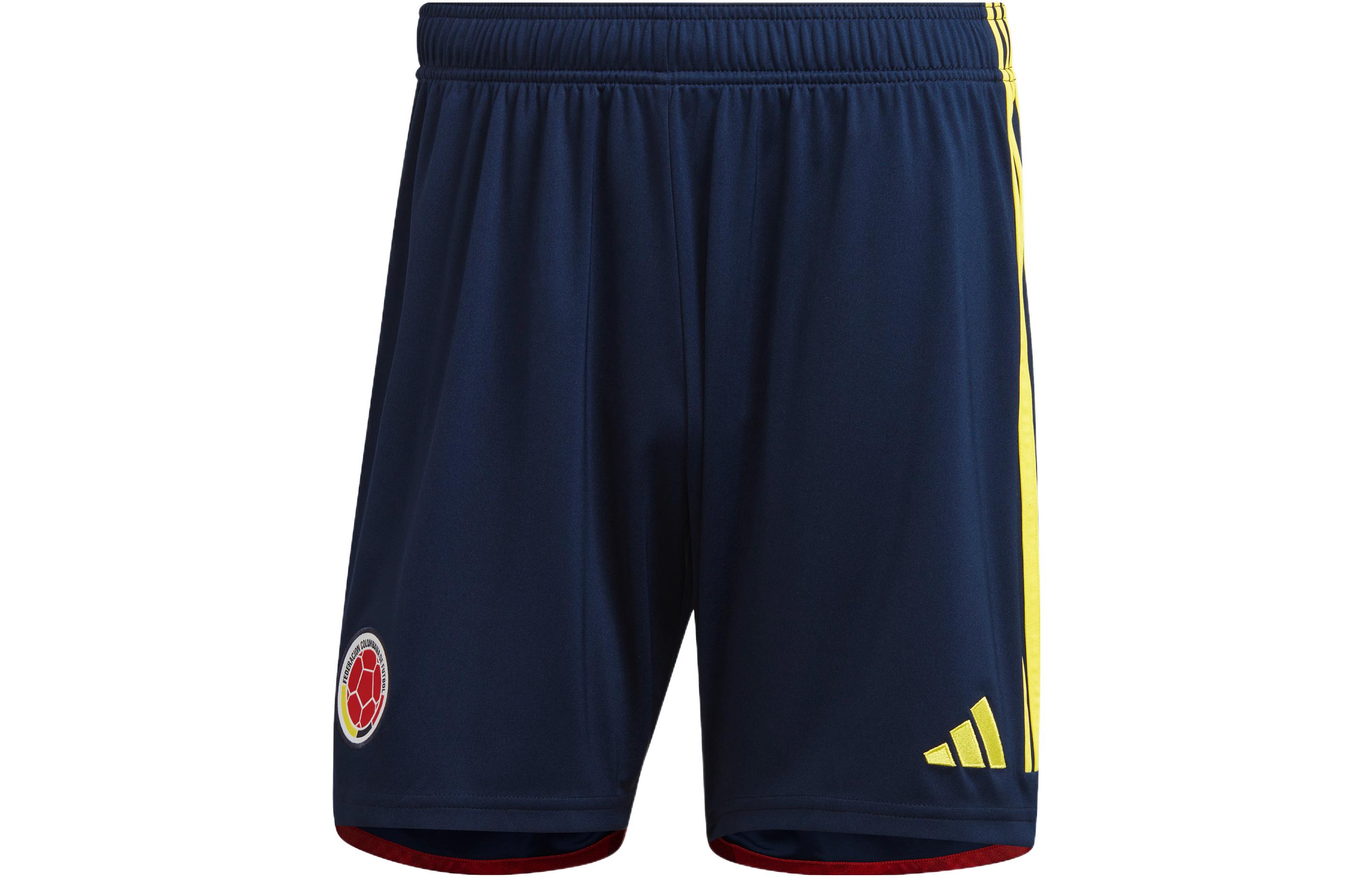 adidas Colombia 2022 Home World Cup Soccer Shorts Navy HB9165