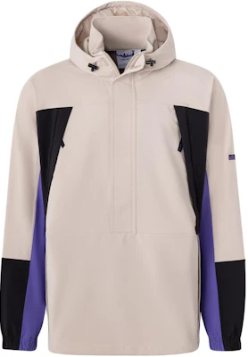 adidas Colorblock Anorak Hoodie Jacket Brown Colorblock Loose Fit JF2855 Buy adidas Colorblock Anorak Hoodie Jacket Brown Colorblock Loose Fit JF2855