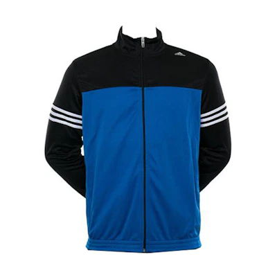 adidas Colorblock High Collar Jacket - Blue AY3264
