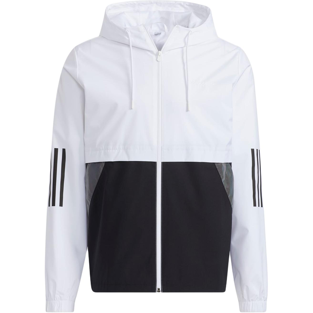 adidas Colorblock Hooded Casual Jacket H45178