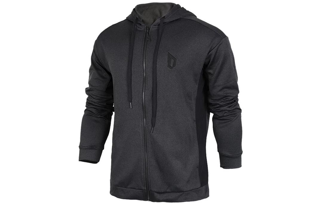 adidas Colorblock Hooded Jacket Black Sportswear BR9297