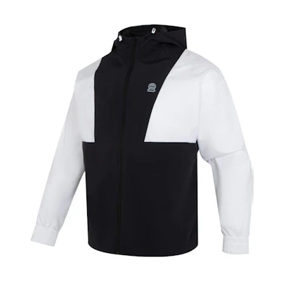 adidas Colorblock Hooded Track Jacket Unisex Black IK5057