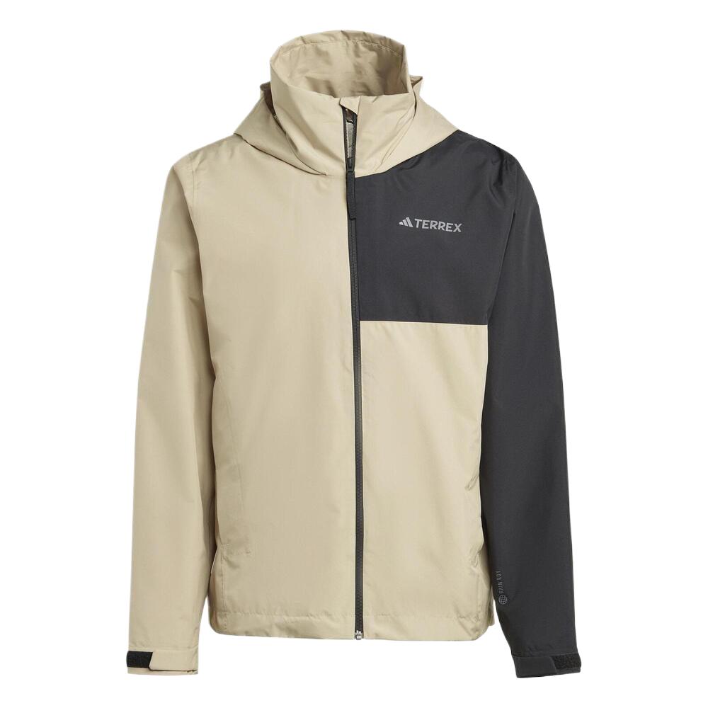 adidas Colorblock Hoodie Jacket in Coffee Brown - Stylish & Comfortable HN5452