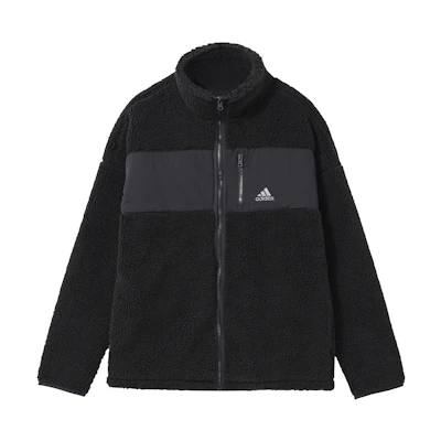 adidas Colorblock Logo Track Jacket with Stand Collar HI1184
